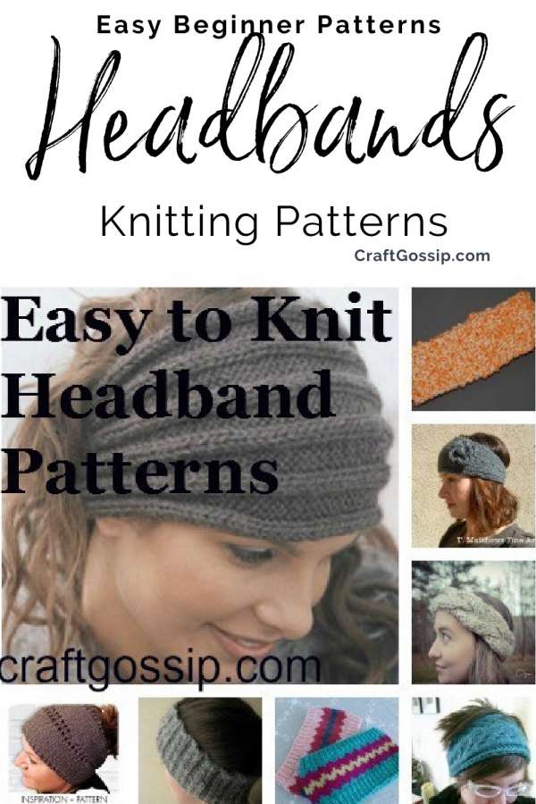 Free Headband Knitting Patterns – Knitting