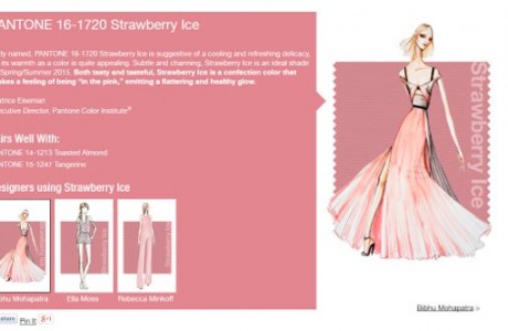 check out pantone's color report for spring 2015