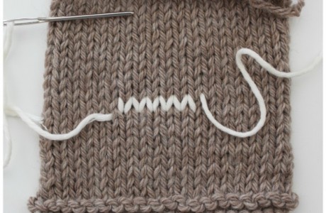Use duplicate stitch to weave in ends (and other tips).