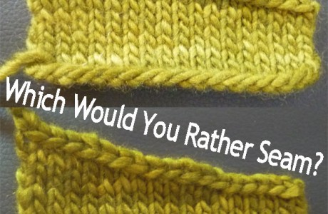 How to use short rows to shape a shoulder.