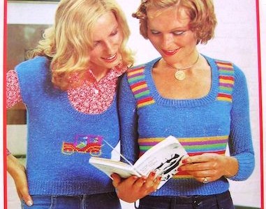 1970s sweater knitting patterns