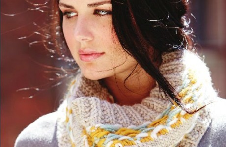Win the yarn to knit your own Strand-Tastic Cowl from Yarnspirations!