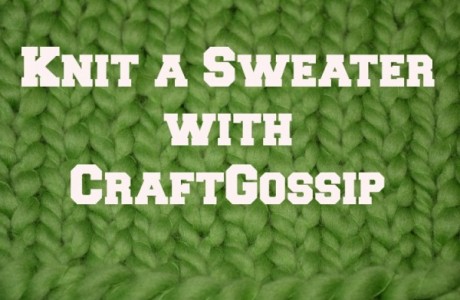 Yes you can knit a sweater now!
