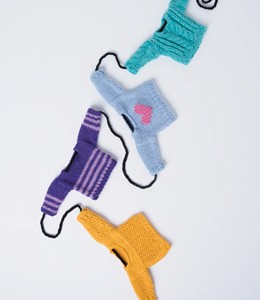 Knit a garland of wee sweaters with Vogue Knitting