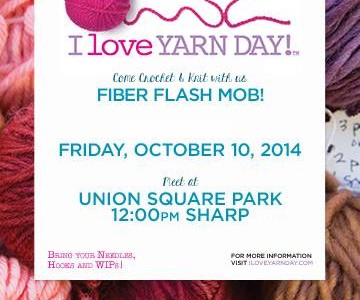 Are you celebrating I Love Yarn Day?