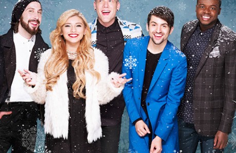 knit an ugly christmas sweater for Pentatonix