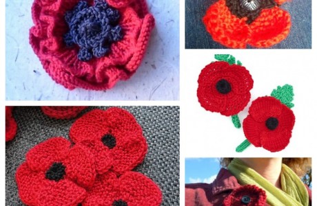 Knit poppy patterns