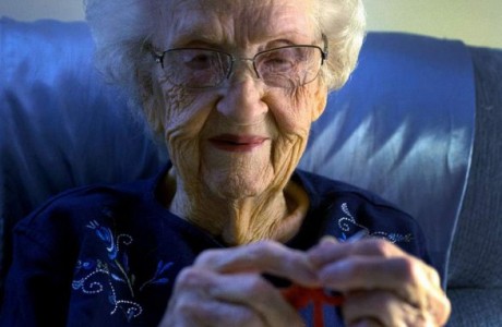 Read about Dody Patterson, a 104-year-old knitter