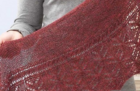 star magnolia shawl