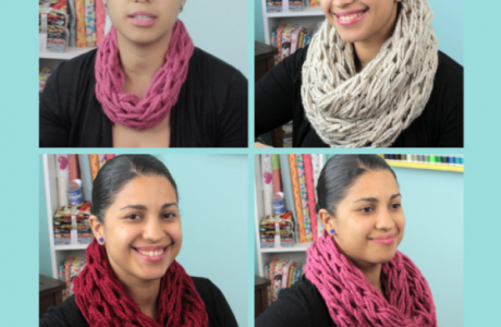 learn to arm knit with this video tutorial