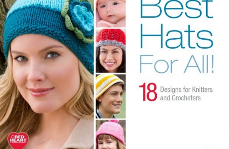 Hat knitting patterns free ebook form Red Heart.