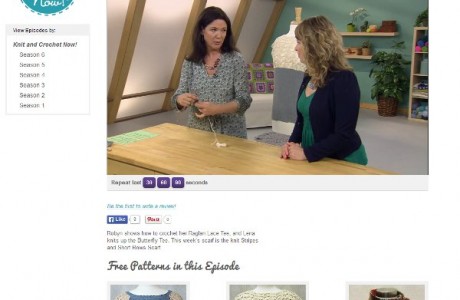 screenshot knit and crochet now