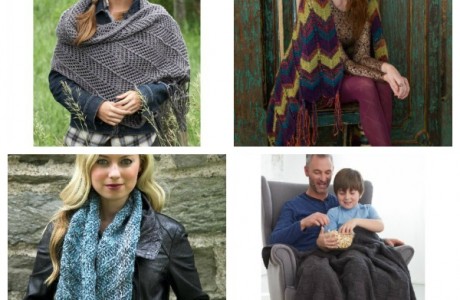 Knitting patterns using lots of textured stitches.