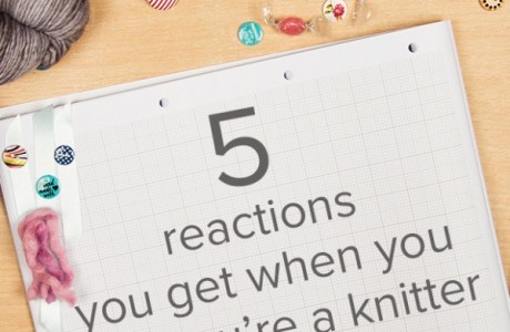 reactions to knitting