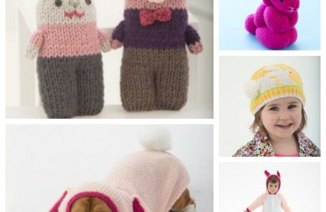 easter knitting patterns lion brand