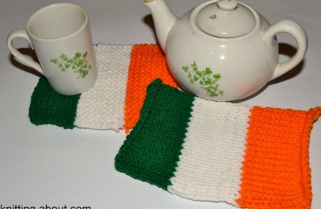 irish flag coasters