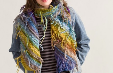 magic ball scarf knitting