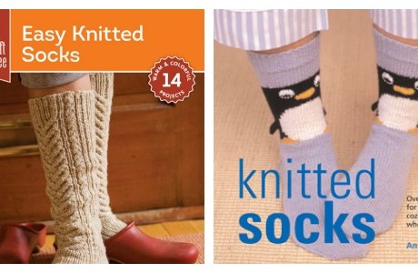 sock knitting book giveaway