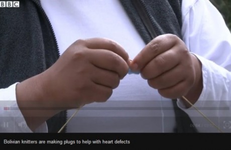 bolivia knitters heart device