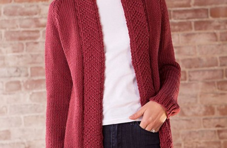 marsala cardigan berroco