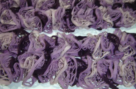 ruffle scarf knitting tutorial