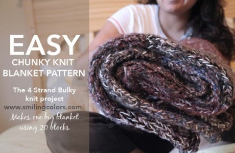 easy knit blanket