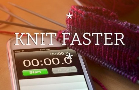 tips for faster knitting