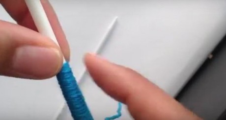 how to know the right length for a long tail cast on