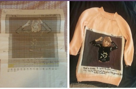 sweater knit for taylor swift