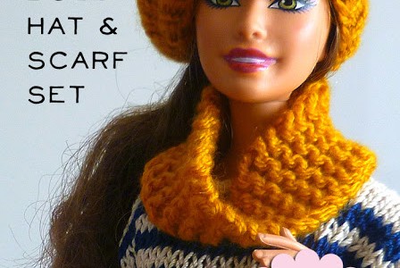 knit barbie doll accessories
