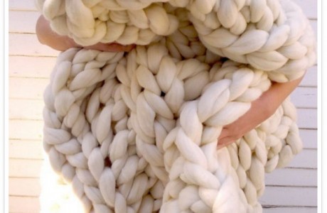 knitting on a giant scale