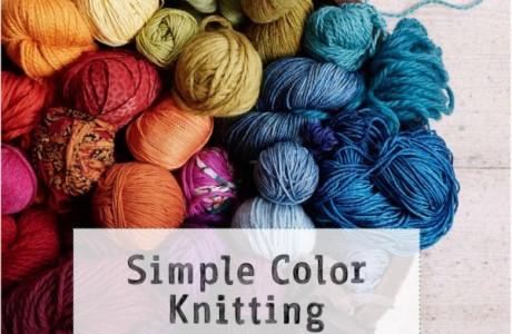 simple color knitting