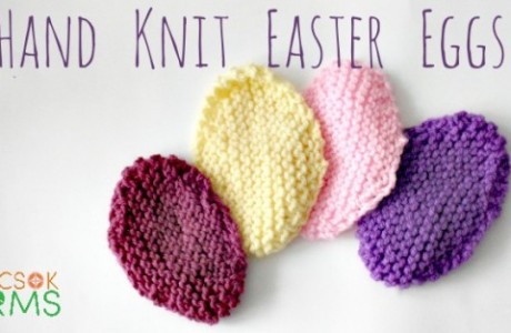 stash busting easter egg knitting pattern