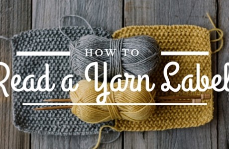 How to read a yarn label with Vickie Howell.
