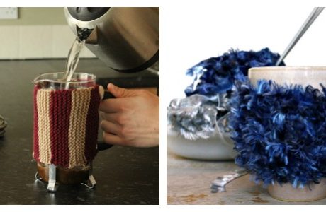 knit accessories to go with your coffee