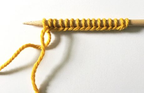Try this simple tip for relaxing your cast on in knitting.