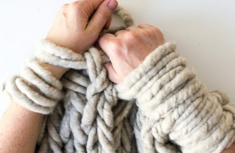 Tips for making your arm knitting tighter
