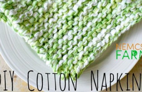 knit napkins