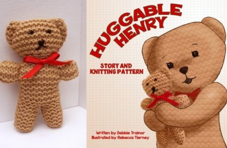 Huggable Henry bear and story Kickstarter.