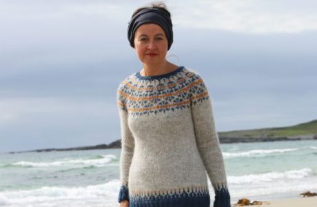 Kate Davies knit her way back to health after a stroke.