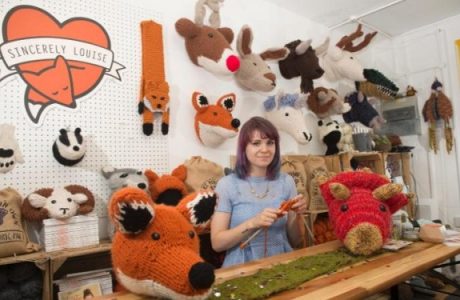 knit taxidermy more than a full-time job for one knitter
