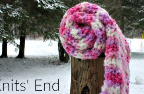 quick and easy knit scarf pattern