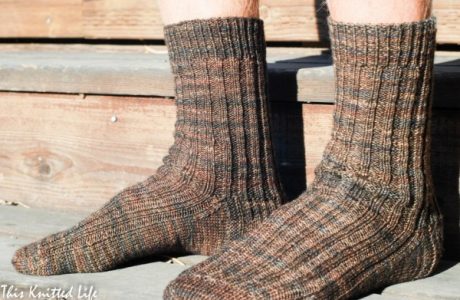 How to knit a pair of socks more quickly.