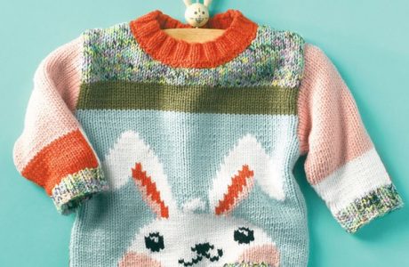 toddler bunny sweater knitting pattern