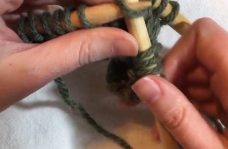 How to knit basic cables.