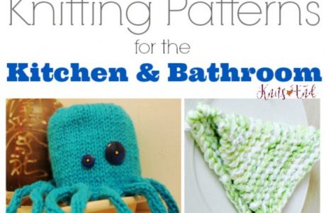 knitting patterns for the kitchen and bat