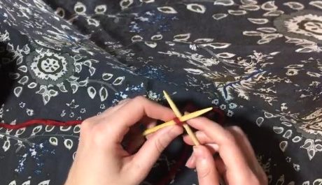 How to make a knit cast on