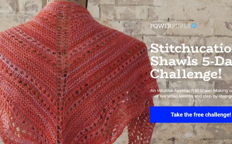 Learn to knit shawls intuitively with Kara Gott Warner.