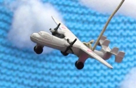 How to take your knitting on an airplane.