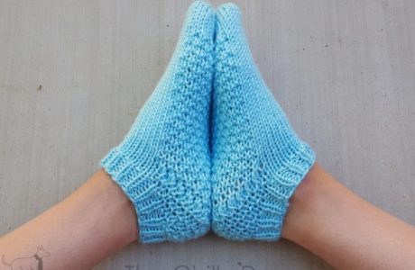 worsted weight short socks knitting pattern